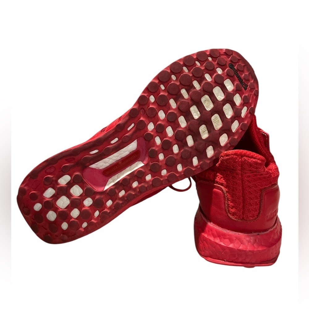 Adidas ULTRA BOOST Red Running Shoes - Picture 5 of 5